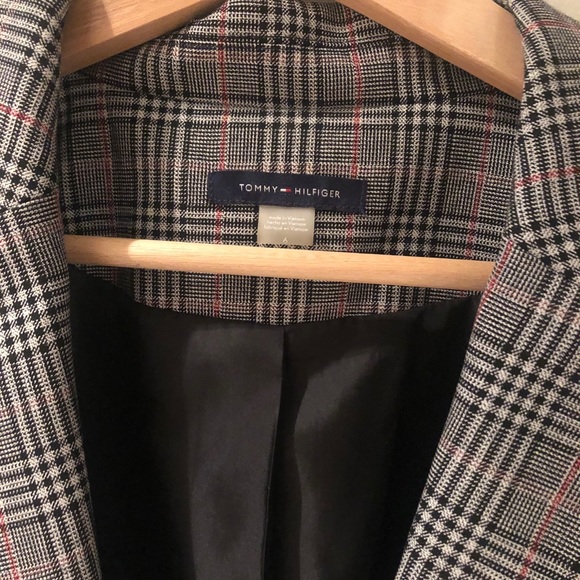 Tommy Hilfiger plaid blazer suit jacket - Picture 4 of 4